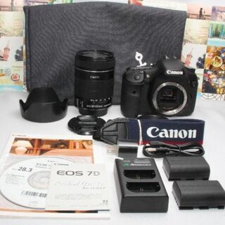 ❤️カメラバッグ付❤️Canon EOS 7D 手振れ補正内蔵神レンズセット