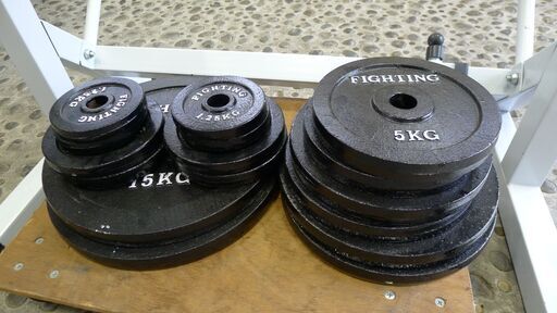 【筋トレ】バーベルセット　プレート重量122ｋｇ 筋トレ】バーベルセット プレート重量122kg 【公式通販】