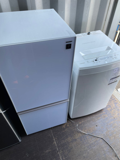 No.966 国内メーカー　2018年製　冷蔵庫洗濯機セット　近隣配送無料