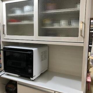 引取者決定_食器棚 引取者決定]食器棚(美品)値下げしました！！ 引取り期限8/15まで