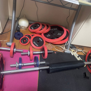 超美品　irotec ベンチプレスセット