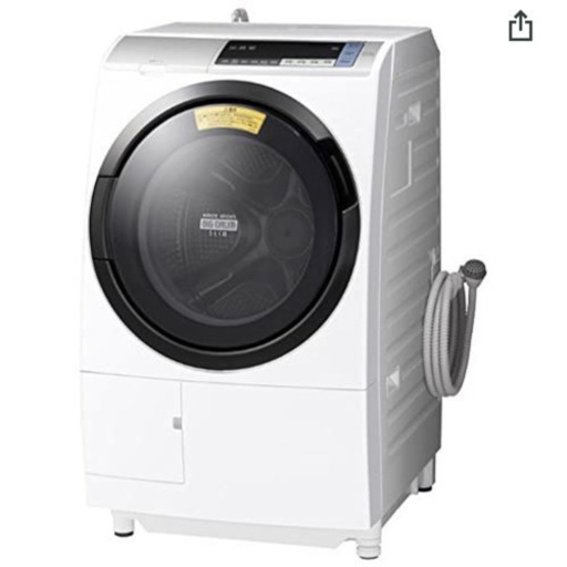 再出品！高性能★日立 ドラム式洗濯乾燥機 ビッグドラム 左開き 11kg