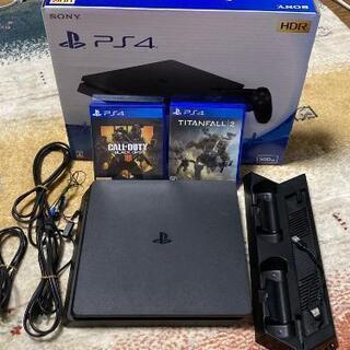 PS4+ソフト3枚+冷却ファン