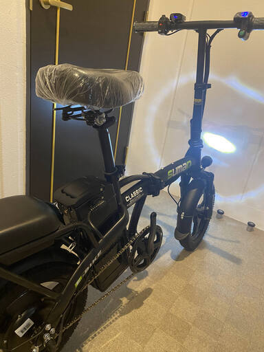 二人乗り フル電動自転車 速度35kmh 48V22Ahオプション 48V 400W かご付き