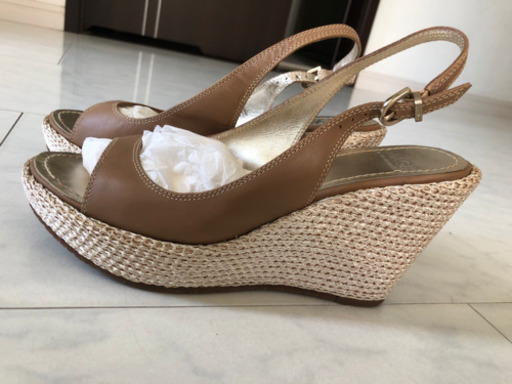 ✨未使用✨サンダル　厚底　ウエッジソール　インポート