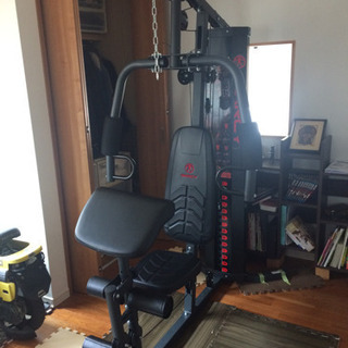 ホームジム　マルチマシン　筋トレ　ダンベル　バーベル