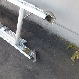 ◇長谷川工業 二連はしご HC2-71 全長7m17cm 縮長4m15cm アルミ合金 ...