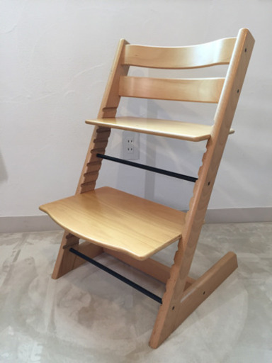 ストッケ トリップトラップ 木製ハイチェア ナチュラル