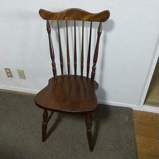 取引決定品 木製 椅子 2脚  ７００円