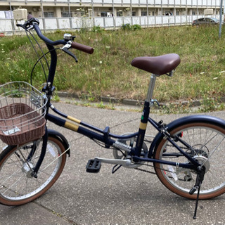 【ありがとうございました】折りたたみ自転車【ほぼ新品】