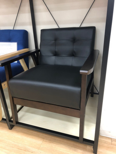 新品】カリモク風 1人掛けソファ アームチェア | hotel-freihof