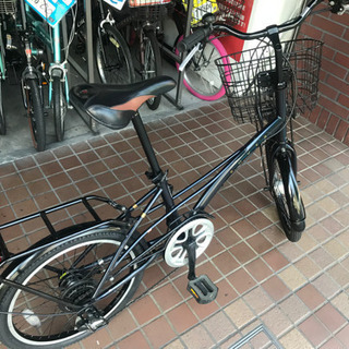 rover 20インチ 外装6段変速 ledオートライト かご キャリア付き