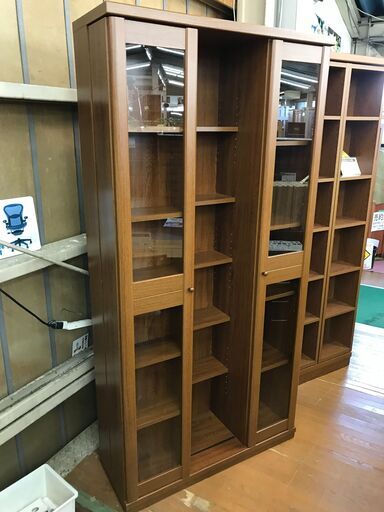 【愛品館八千代店】片側スライド書棚　①【愛八GS】