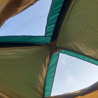 Coleman コールマン バイザードームスカイルーフ　300 +ハンマー付き