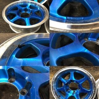 ENKEI A356 エンケイ 社外ホイール 15インチ 4本 7J6HPCD139.7-13　(VHM253) クレジットカード QR決済可能