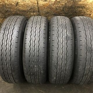 【BS RD-613 STEEL 195/80R15 107/105L LT】夏タイヤ【社外ホイール 15インチ 6J6HPCD139.7+33】200系ハイエース等　(VTJ338) クレジットカード QR決済可能