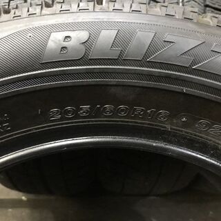 BS BLIZZAK VRX 205/65R16 16インチ スタッドレス 4本 2018年製 ミニ