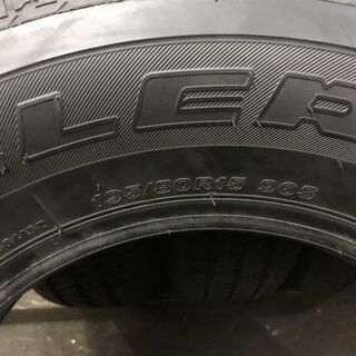新車外し BS DUELER H/T 684Ⅱ 195/80R15 15インチ 夏タイヤ 4本 2019 