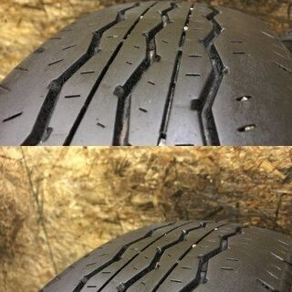 【BS RD-613 STEEL 195/80R15 107/105L LT】夏タイヤ【Granverd 15インチ 6J6HPCD139.7+35】2018年製 200系ハイエース等 (VTJ337) クレジットカード QR決済可能 − 北海道