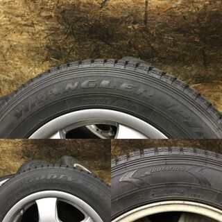 【GOODYEAR WRANGLER IP/N 175/80R16】スタッドレス【社外ホイール 16インチ 5.5J5HPCD139.7+22】バリ溝 ジムニー用　(VTJ336) クレジットカード QR決済可能