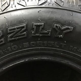 GRIZZLY GRIP PINNACLE MT 31X10.50R15LT 15インチ 夏タイヤ 4本 バリ 