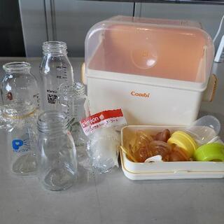 【無料】0724-032jmty 哺乳瓶、洗浄器セット