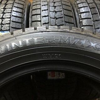 新品 DUNLOP WINTER MAXX WM01 225/55R18 18インチ スタッドレス 4本 2019年製 デリカD:5 フォレスター audi/A6等　(VVT288) クレジットカード QR決済可能