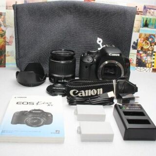 ❤️予備バッテリー&新品カメラバッグ付❤️Canon EOS kiss x5❤️②