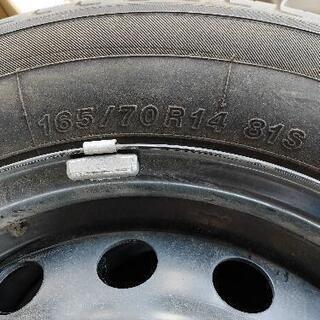 夏タイヤセット165/70/R14