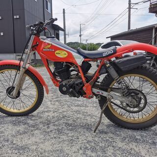 ホンダ Honda tlr200 tlr125 ビンテージトライアル