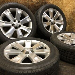 デリカd5 純正ホイール 夏タイヤ7〜8分山付き！