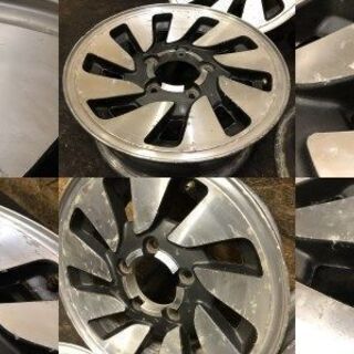 SUZUKI スズキ 純正ホイール 16インチ 4本 6J5HPCD139.7+25 ジムニー ジムニーシエラ エスクード等 (VHA290) クレジットカード QR決済可能