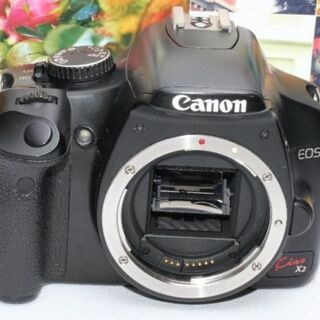 ❤️予備バッテリー&新品カメラバッグ付き❤️Canon kiss x2❤️①