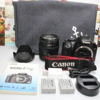 ❤️予備バッテリー&新品カメラバッグ付き❤️Canon kiss x2❤️①