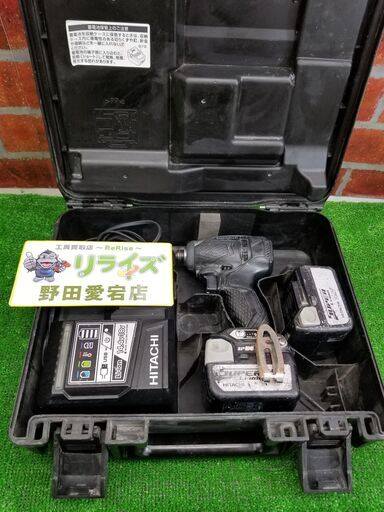 日立 WH14DDL インパクトドライバー【リライズ野田愛宕店】【店頭取引限定】【中古】管理番号：IT5TPGCE5XA8
