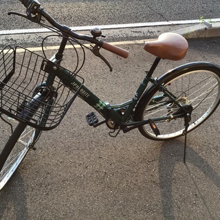 折りたたみ26インチ中古自転車整備済み