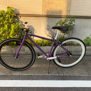 700c シングルギア　クロスバイク
