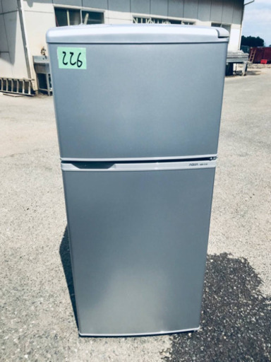 226番AQUA✨ノンフロン直冷式冷凍冷蔵庫✨AQR-111C‼️