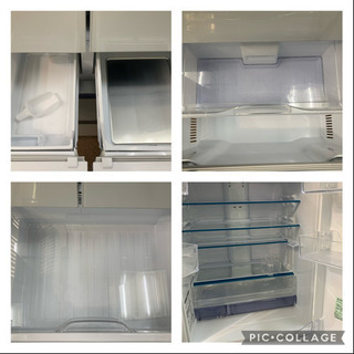 MITSUBISHI ノンフロン冷凍冷蔵庫　MR-WX47D-W 美品　10年保証