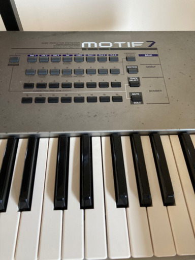 YAMAHA motif7 ヤマハ デジタルシンセサイザー