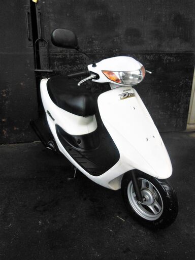 HONDA ライブDIO50  ホワイト　セル始動 プラグ フィルター新品交換 納車 軽整備済み 好調  すぐ乗り出せます 直接引き渡し　配送手配も可
