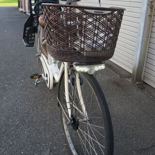 パナソニック電動アシスト！vivi・26インチ！後ろ子乗せシート装着