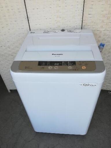⭐23区は送料無料！パナソニック６kgの洗濯機がこの価格。絶対おすすめ！！パナソニック洗濯機６kg⭐急ぎも対応可能⭐JI31