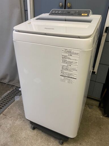 Panasonic　全自動電気洗濯機　NA-FA70H3 ホワイト　2017年製 7.0kg 美品　売ります。直接引き取り歓迎！