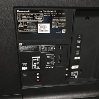 Panasonic TH-49GX855 4K 49型液晶テレビ