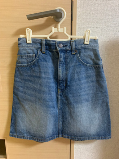 Guデニムスカート ももこ 荒子川公園のスカートの中古 古着あげます 譲ります ジモティーで不用品の処分