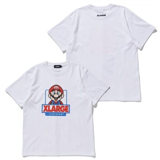 XLARGE x SUPER MARIO S/S TEE OG BOX「MARIO」/ L