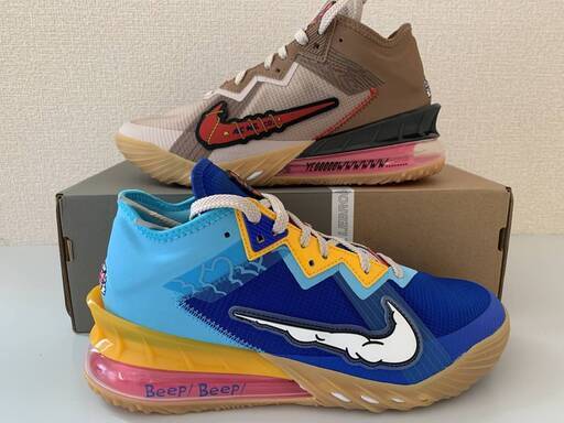 スニーカー Nike Lebron 18 Low Wile E. vs Roadrunner Space Jam