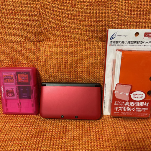 3DSLL本体、ソフト、SDカード