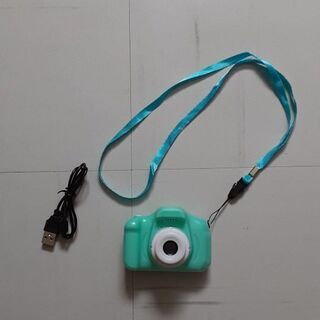 デジタルトイカメラ　子供用デジタルカメラ　緑